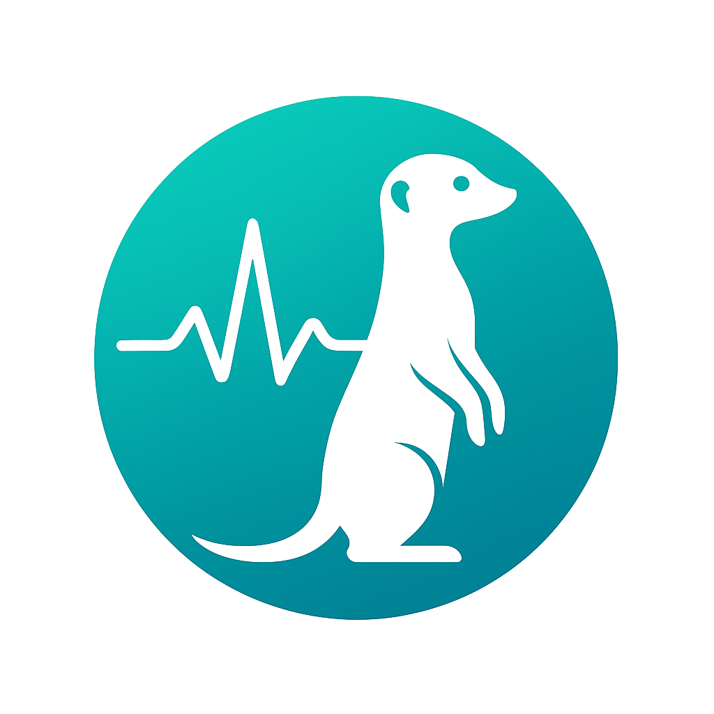 Heartbeat meerkat logo